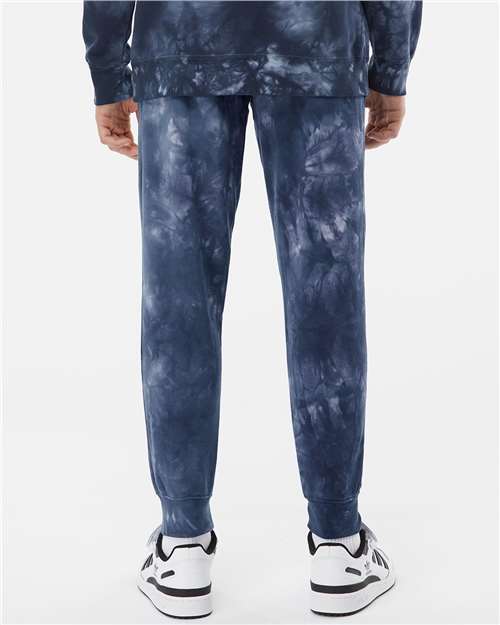 Independent Trading Co. Unisex Tie-Dyed Fleece Sweatpants PRM50PTTD