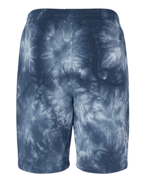 Independent Trading Co. Unisex Tie-Dyed Fleece Shorts PRM50STTD