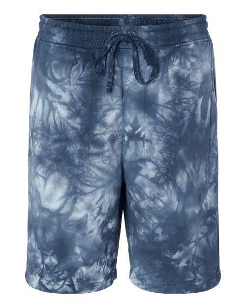 Independent Trading Co. Unisex Tie-Dyed Fleece Shorts PRM50STTD
