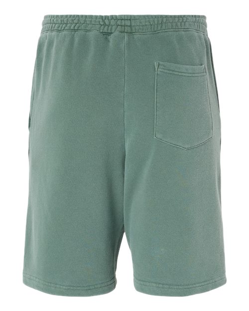 Independent Trading Co. Unisex Pigment-Dyed Fleece Shorts PRM50STPD