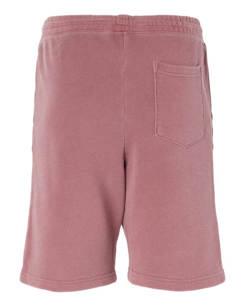 Independent Trading Co. Unisex Pigment-Dyed Fleece Shorts PRM50STPD