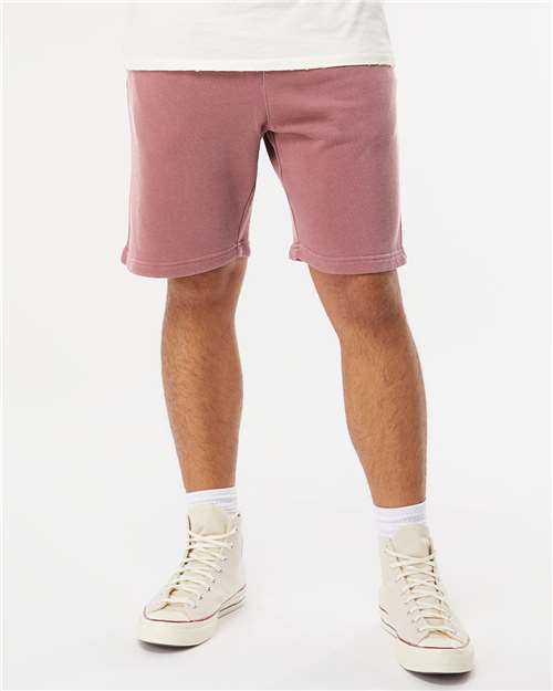 Independent Trading Co. Unisex Pigment-Dyed Fleece Shorts PRM50STPD