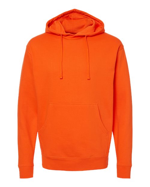 Independent Trading Co. Unisex Midweight Hooded Sweatshirt SS4500 - Orange