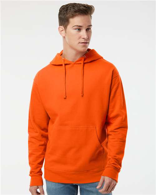 Independent Trading Co. Unisex Midweight Hooded Sweatshirt SS4500 - Orange