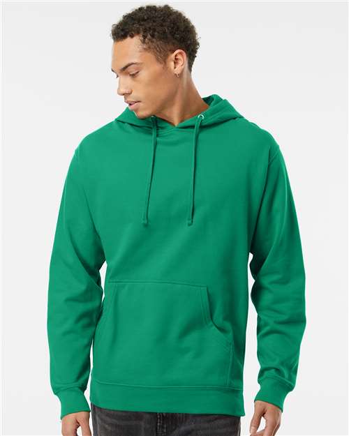 Independent Trading Co. Unisex Midweight Hooded Sweatshirt SS4500 - Kelly Green