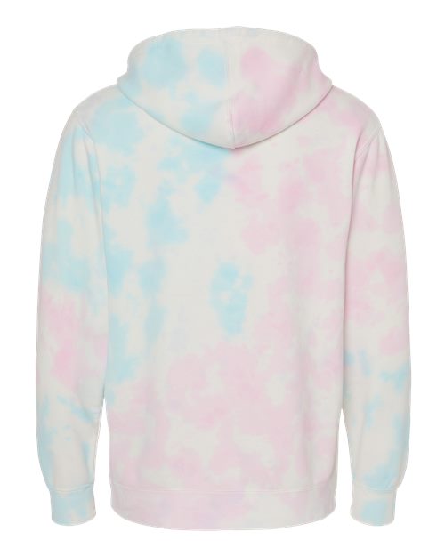 Independent Trading Co. Unisex Midweight Tie-Dyed Hooded Sweatshirt PRM4500TD