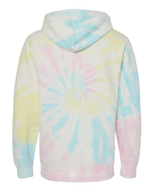 Independent Trading Co. Unisex Midweight Tie-Dyed Hooded Sweatshirt PRM4500TD