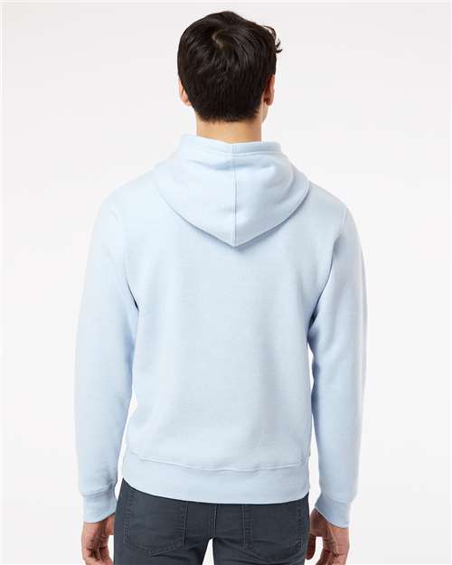 J. America Men's Triblend Fleece Hooded Sweatshirt 8871 - Ice Triblend