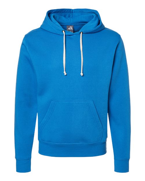 J. America Men's Triblend Fleece Hooded Sweatshirt 8871 - Royal Solid