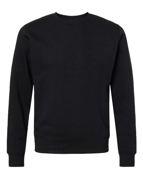 J. America Unisex Triblend Fleece Crewneck Sweatshirt 8870