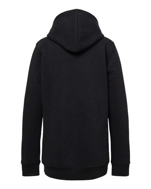 J. America Youth Triblend Fleece Hooded Sweatshirt 8880
