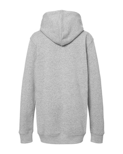 J. America Youth Triblend Fleece Hooded Sweatshirt 8880