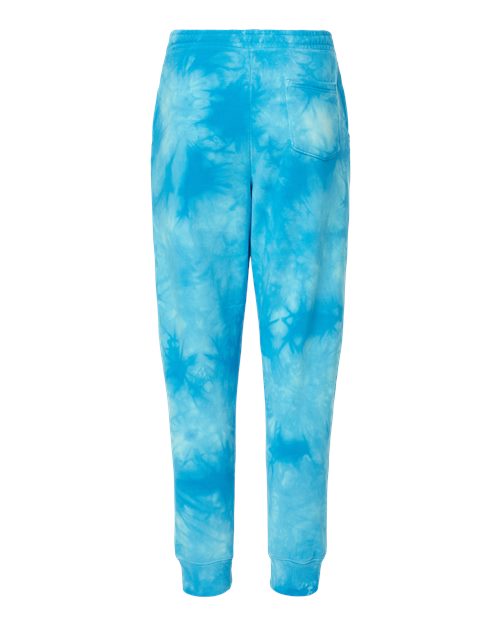 Independent Trading Co. Unisex Tie-Dyed Fleece Sweatpants PRM50PTTD