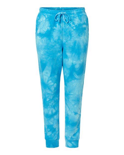 Independent Trading Co. Unisex Tie-Dyed Fleece Sweatpants PRM50PTTD