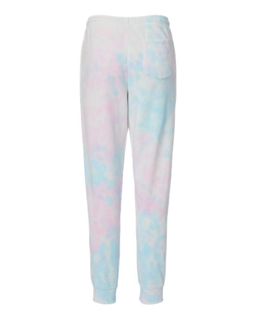 Independent Trading Co. Unisex Tie-Dyed Fleece Sweatpants PRM50PTTD