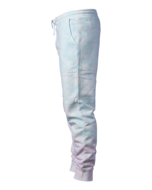 Independent Trading Co. Unisex Tie-Dyed Fleece Sweatpants PRM50PTTD