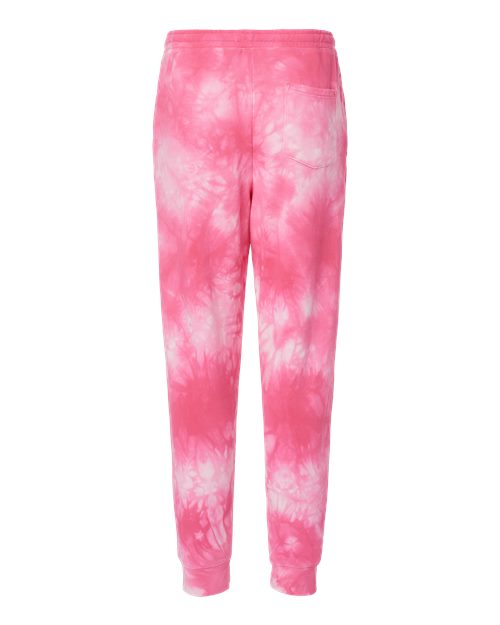Independent Trading Co. Unisex Tie-Dyed Fleece Sweatpants PRM50PTTD