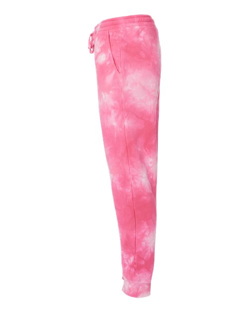 Independent Trading Co. Unisex Tie-Dyed Fleece Sweatpants PRM50PTTD