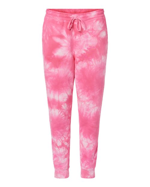 Independent Trading Co. Unisex Tie-Dyed Fleece Sweatpants PRM50PTTD