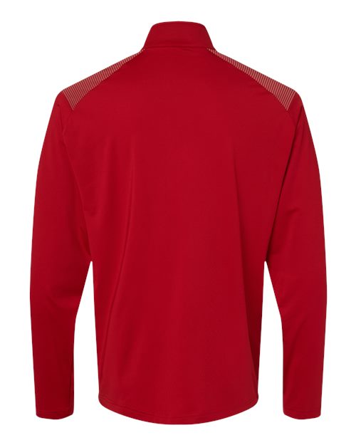 Adidas Men's Ultimate365 Lightweight Shoulder Stripe Quarter-Zip Pullover A520