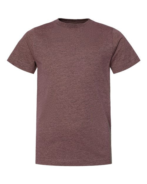 LAT Youth Fine Jersey Tee 6101 - Sangria Blackout