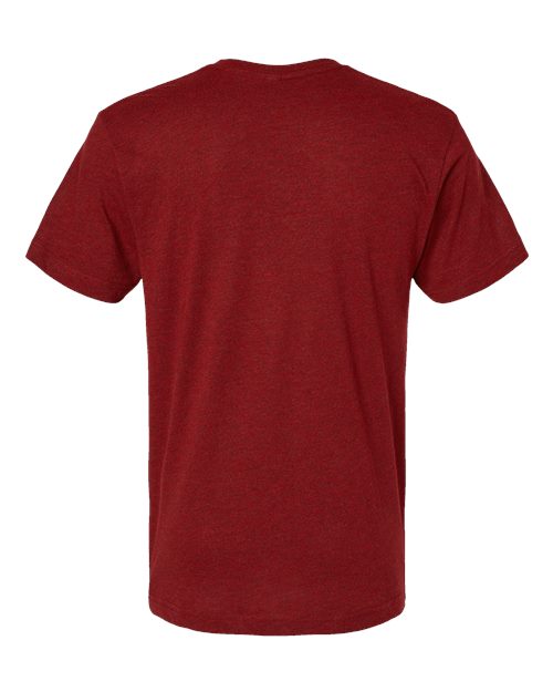 LAT Unisex Fine Jersey Tee 6901 - Cardinal Blackout