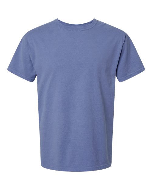 ComfortWash by Hanes Men's Garment-Dyed T-Shirt GDH100 - Frontier Blue