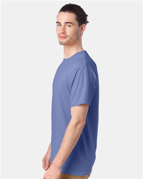 ComfortWash by Hanes Men's Garment-Dyed T-Shirt GDH100 - Frontier Blue