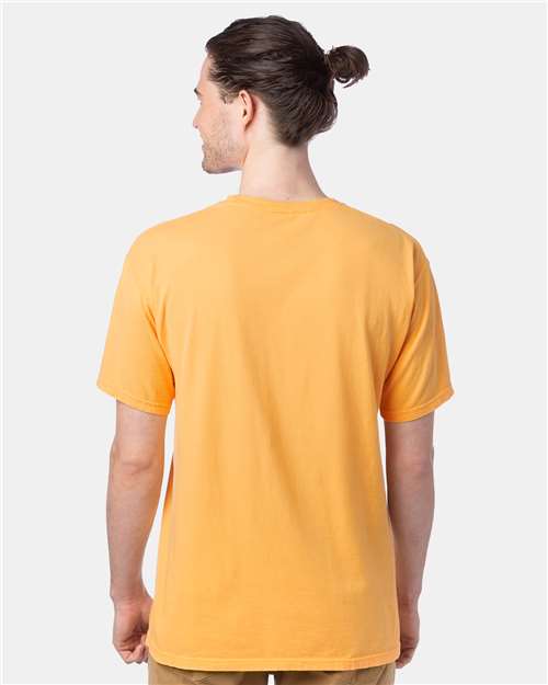 ComfortWash by Hanes Men's Garment-Dyed T-Shirt GDH100 - Butterscotch