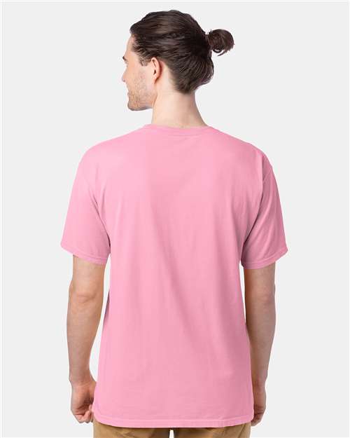 ComfortWash by Hanes Men's Garment-Dyed T-Shirt GDH100 - Cotton Candy