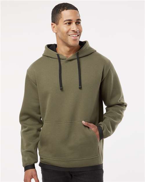 LAT Unisex The Statement Fleece Hoodie Sweatshirt 6996