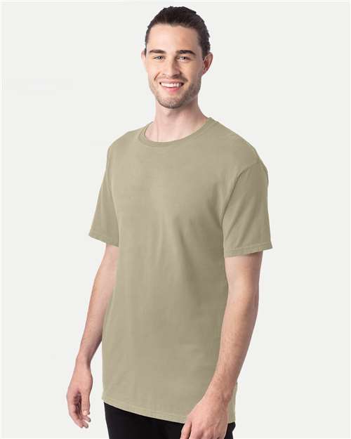ComfortWash by Hanes Men's Garment-Dyed T-Shirt GDH100 - Faded Fatigue
