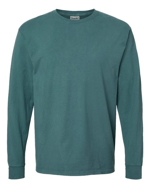 ComfortWash by Hanes Unisex Garment-Dyed Long Sleeve T-Shirt GDH200 - Cactus