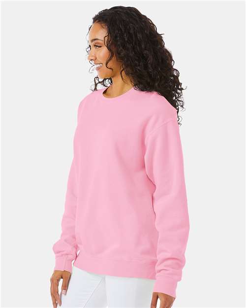 ComfortWash by Hanes Unisex Garment-Dyed Crewneck Sweatshirt GDH400 - Cotton Candy
