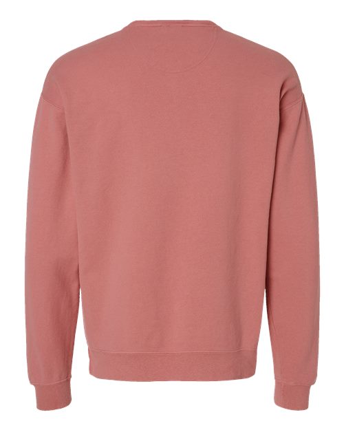 ComfortWash by Hanes Unisex Garment-Dyed Crewneck Sweatshirt GDH400 - Mauve