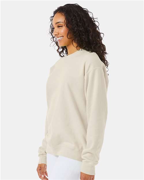 ComfortWash by Hanes Unisex Garment-Dyed Crewneck Sweatshirt GDH400 - Parchment
