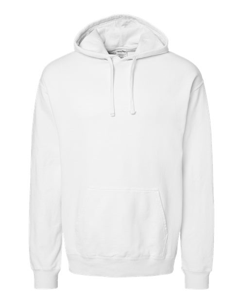 ComfortWash by Hanes Unisex Garment-Dyed Hooded Sweatshirt GDH450 - White