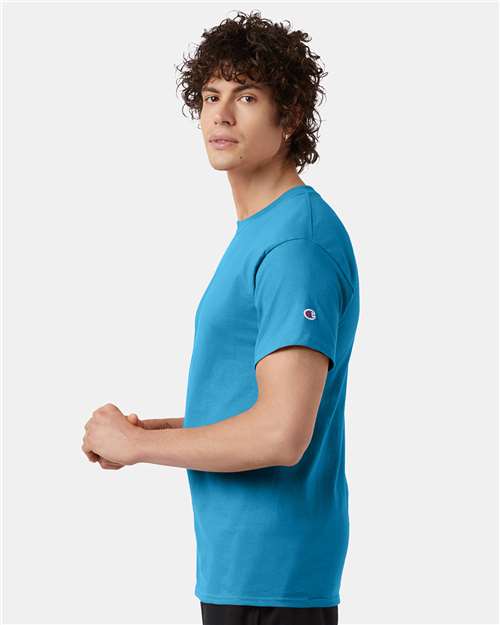 Champion Unisex Classic T-Shirt T425 - Blue Lagoon