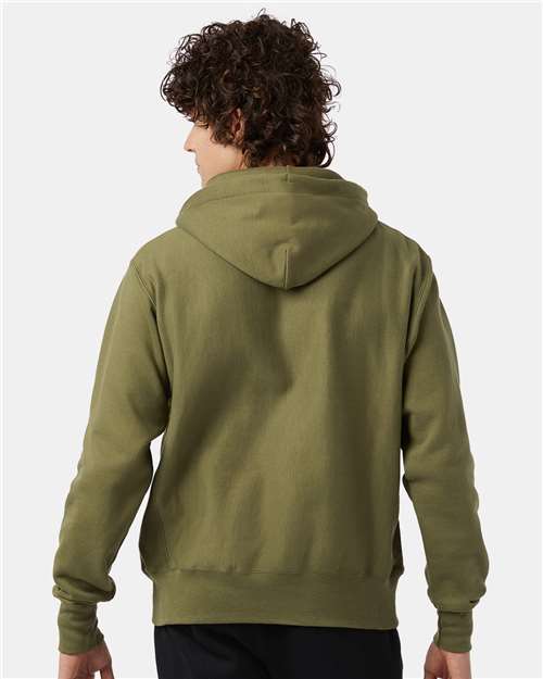 Champion Unisex Reverse Weave® Hooded Sweatshirt S101 - Fresh Olive