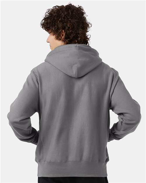 Champion Unisex Reverse Weave® Hooded Sweatshirt S101 - Stone Grey