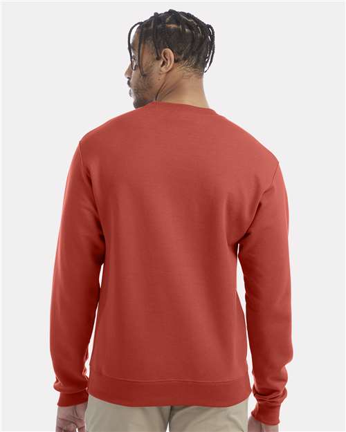 Champion Unisex Powerblend® Crewneck Sweatshirt S600 - Red River Clay