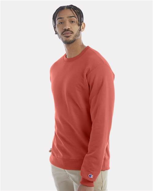 Champion Unisex Powerblend® Crewneck Sweatshirt S600 - Red River Clay