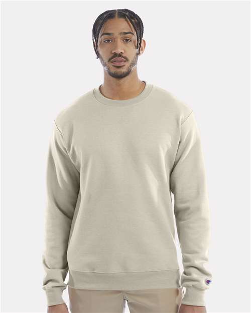 Champion Unisex Powerblend® Crewneck Sweatshirt S600 - Sand