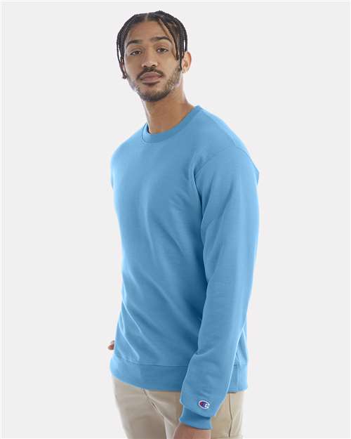Champion Unisex Powerblend® Crewneck Sweatshirt S600 - Blue Lagoon