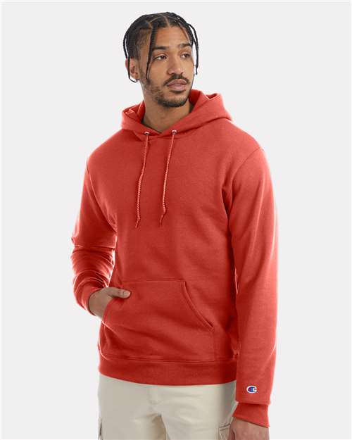 Champion Unisex Powerblend® Hooded Sweatshirt S700 - Red River Clay