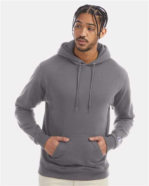Champion Unisex Powerblend® Hooded Sweatshirt S700 - Stone Grey