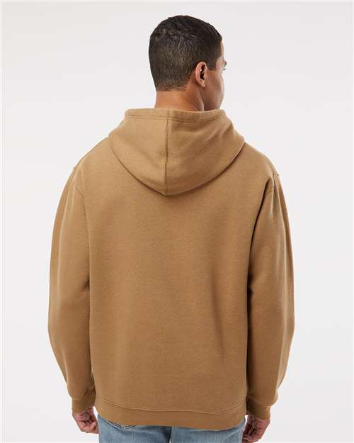 LAT Unisex Elevated Fleece Hoodie Sweatshirt 6926 - Coyote Brown