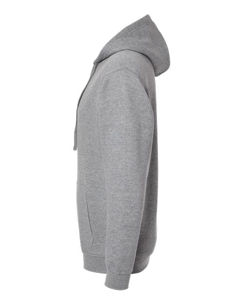 LAT Unisex Elevated Fleece Hoodie Sweatshirt 6926 - Granite Heather