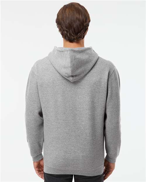 LAT Unisex Elevated Fleece Hoodie Sweatshirt 6926 - Granite Heather