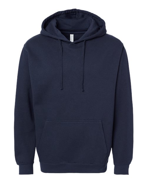 LAT Unisex Elevated Fleece Hoodie Sweatshirt 6926 - Navy